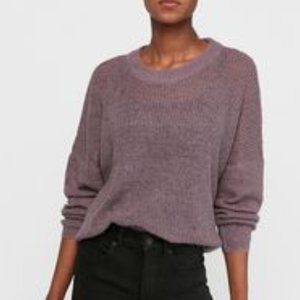 Express: Sheer Cozy Pullover Sweater (petite, S)